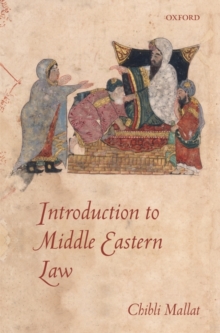 Introduction to Middle Eastern Law, Hardback Book Introduction to Middle Eastern Law, Hardback Book