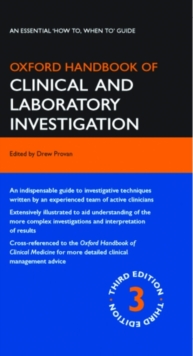 Oxford Handbook of Clinical and Laboratory Investigation, Part-work (fasciculo) Book Oxford Handbook of Clinical and Laboratory Investigation, Part-work (fasciculo) Book