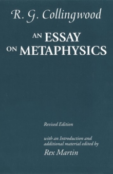 An Essay on Metaphysics : Revised edition with introduction and additional material