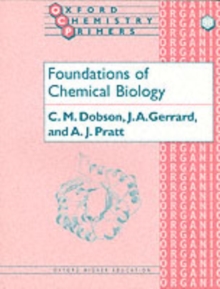 Foundations of Chemical Biology, Paperback Book Foundations of Chemical Biology, Paperback Book