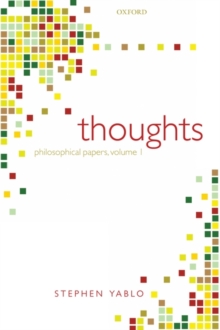 Thoughts : Papers on Mind, Meaning, and Modality, Paperback / softback Book Thoughts : Papers on Mind, Meaning, and Modality, Paperback / softback Book