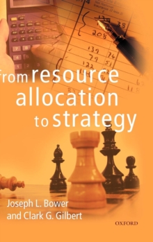 From Resource Allocation to Strategy, Hardback Book From Resource Allocation to Strategy, Hardback Book