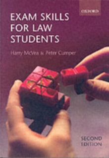 Exam Skills for Law Students, Paperback Book Exam Skills for Law Students, Paperback Book