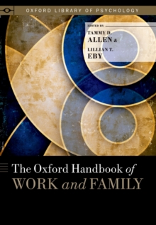 The Oxford Handbook of Work and Family