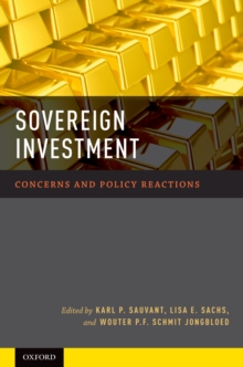 Sovereign Investment : Concerns and Policy Reactions