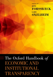 The Oxford Handbook of Economic and Institutional Transparency