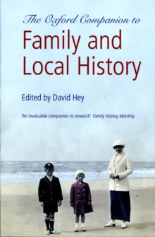 The Oxford Companion to Family and Local History, Paperback Book The Oxford Companion to Family and Local History, Paperback Book