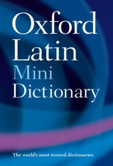 Oxford Latin Mini Dictionary, Paperback Book Oxford Latin Mini Dictionary, Paperback Book