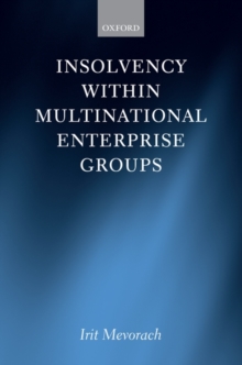 Insolvency within Multinational Enterprise Groups, Hardback Book Insolvency within Multinational Enterprise Groups, Hardback Book