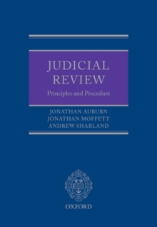Judicial Review : Principles and Procedure, Hardback Book Judicial Review : Principles and Procedure, Hardback Book