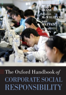 The Oxford Handbook of Corporate Social Responsibility, Paperback Book The Oxford Handbook of Corporate Social Responsibility, Paperback Book