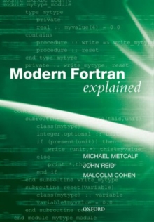 Modern Fortran Explained, Paperback Book Modern Fortran Explained, Paperback Book