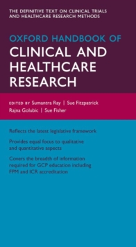 Oxford Handbook Of Clinical And Healthcare Research