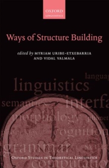Ways of Structure Building, Paperback / softback Book Ways of Structure Building, Paperback / softback Book