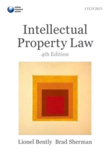 Intellectual Property Law, Paperback Book Intellectual Property Law, Paperback Book