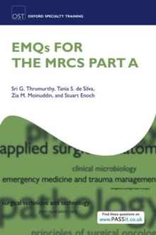 EMQs for the MRCS Part A, Paperback / softback Book EMQs for the MRCS Part A, Paperback / softback Book