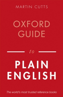 Oxford Guide to Plain English, Paperback Book Oxford Guide to Plain English, Paperback Book