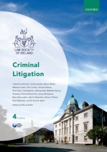 Criminal Litigation, Paperback / softback Book Criminal Litigation, Paperback / softback Book