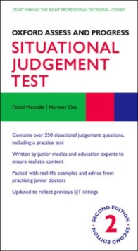 Oxford Assess and Progress: Situational Judgement Test, Paperback Book Oxford Assess and Progress: Situational Judgement Test, Paperback Book