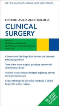 Oxford Assess and Progress: Clinical Surgery, Paperback / softback Book Oxford Assess and Progress: Clinical Surgery, Paperback / softback Book