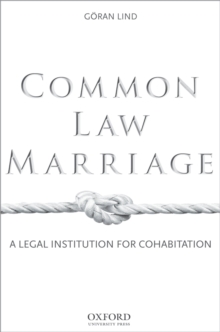 Common Law Marriage : A Legal Institution for Cohabitation