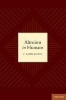 Altruism in Humans