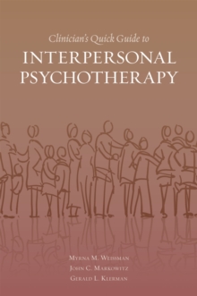 Clinician's Quick Guide to Interpersonal Psychotherapy