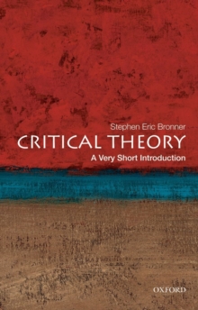 Critical Theory: A Very Short Introduction, Paperback Book Critical Theory: A Very Short Introduction, Paperback Book