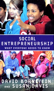 Social Entrepreneurship : What Everyone Needs to Know?