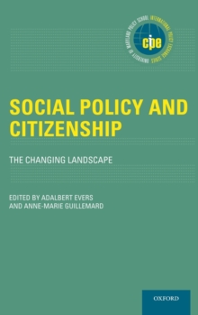 Social Policy and Citizenship : The Changing Landscape, Hardback Book Social Policy and Citizenship : The Changing Landscape, Hardback Book