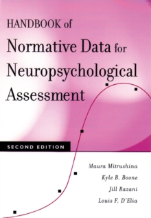 Handbook of Normative Data for Neuropsychological Assessment