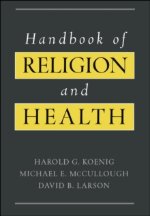 Handbook of Religion and Health