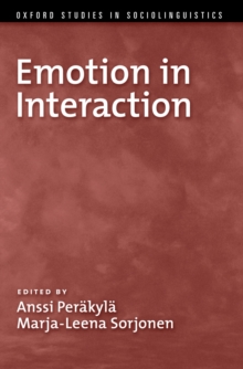 Emotion in Interaction