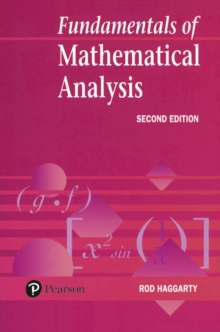 Fundamentals Of Mathematical Analysis, Paperback Book Fundamentals Of Mathematical Analysis, Paperback Book