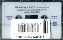 Whaddaya Say?, Audio cassette Book Whaddaya Say?, Audio cassette Book