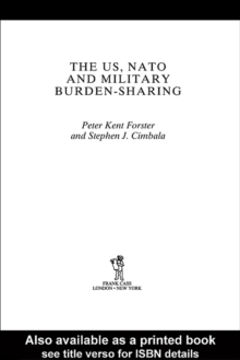 The US, NATO and Military Burden-Sharing