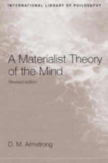 A Materialist Theory of the Mind