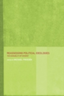 Reassessing Political Ideologies : The Durability of Dissent