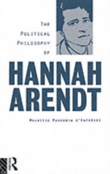 The Political Philosophy of Hannah Arendt