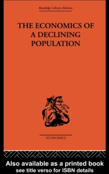 The Economics of a Declining Population