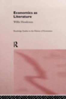 Economics as Literature