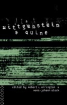 Wittgenstein and Quine