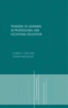 Transfer of Learning in Professional and Vocational Education : Handbook for Social Work Trainers