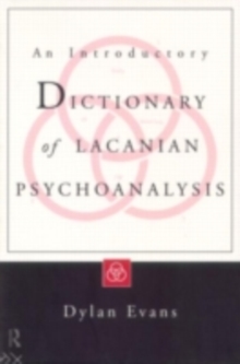 An Introductory Dictionary of Lacanian Psychoanalysis