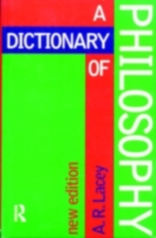 Dictionary of Philosophy