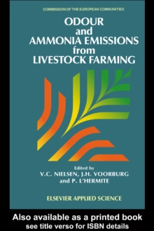 Odour and Ammonia Emissions from Livestock Farming