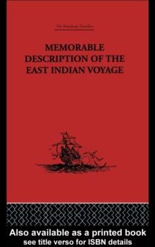 Memorable Description of the East Indian Voyage : 1618-25