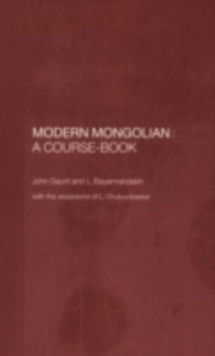 Modern Mongolian: A Course-Book