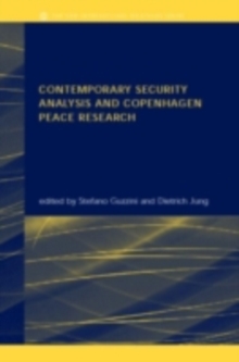 Contemporary Security Analysis and Copenhagen Peace Research