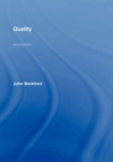 Quality : A Critical Introduction